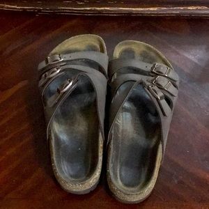 Birkenstock leather sandals